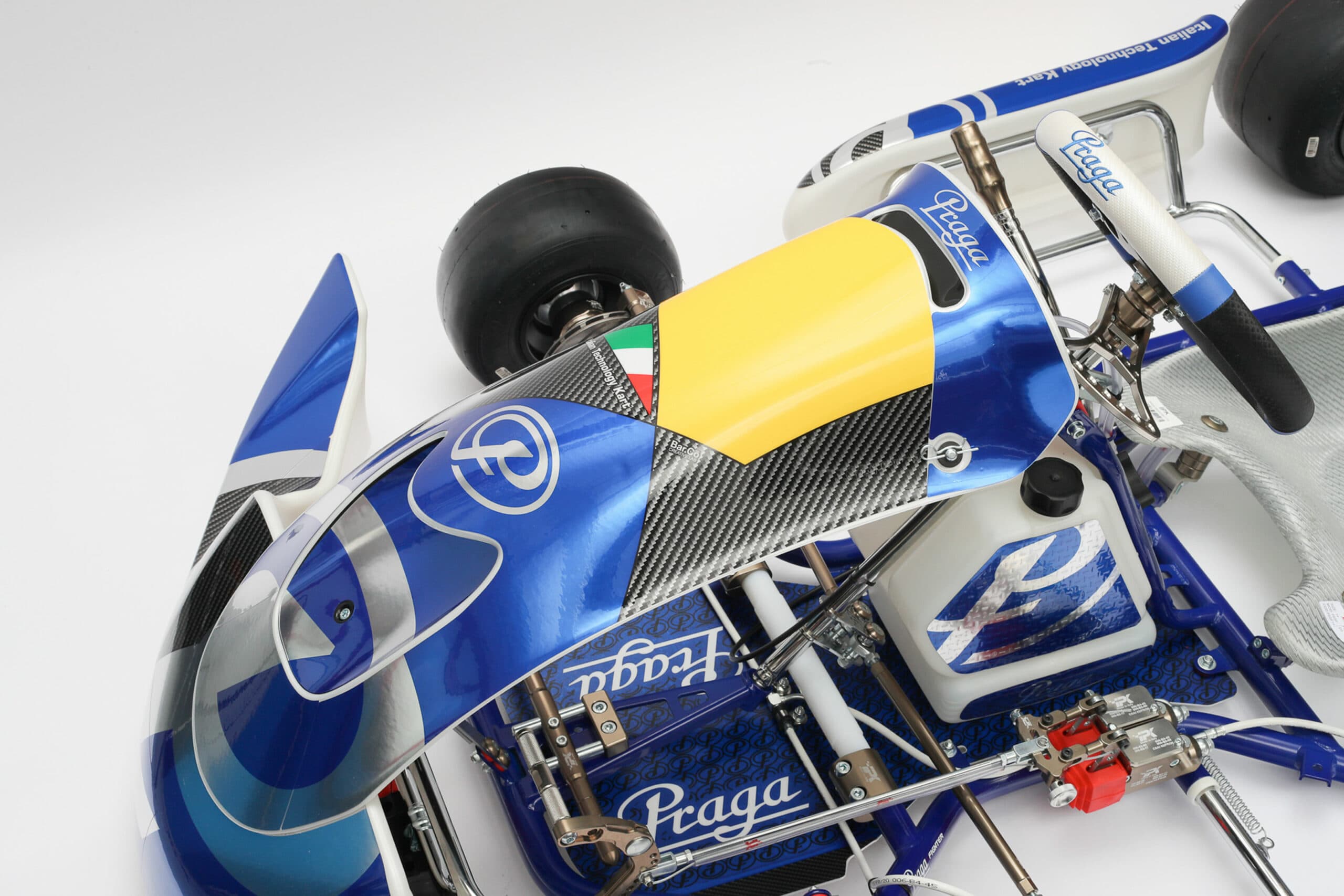 Praga kart bodywork and carbon detail
