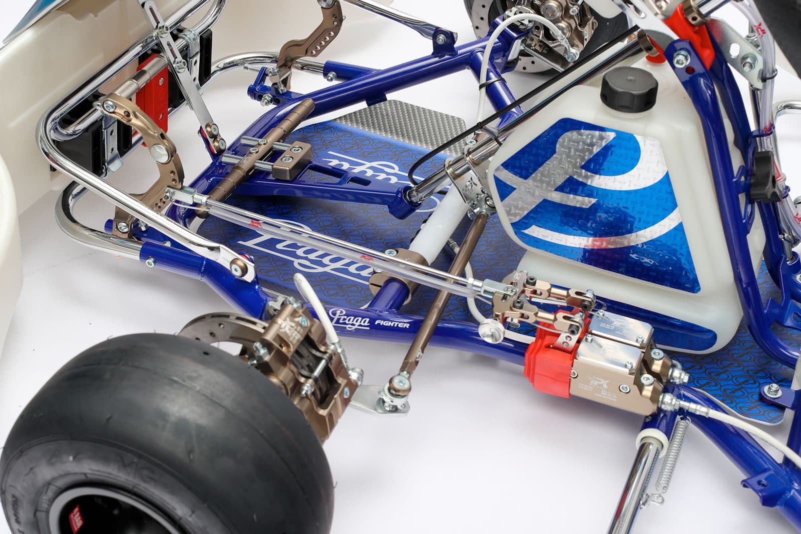 Praga kart chassis detail